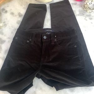 J. Crew Women's High Rise Jeans in Black